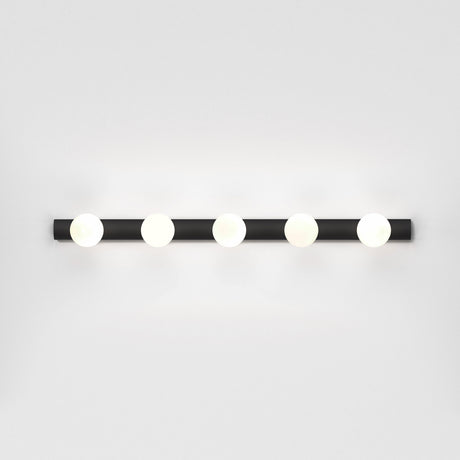 Astro Cabaret 5 II Matt Black Bathroom Wall Light
