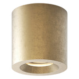 Astro Kos Round Solid Brass Outdoor Downlight