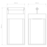 Astro Kuro 250 Textured Black Outdoor Portable Light