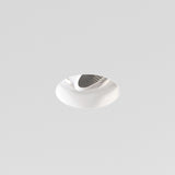 Astro Trimless Round Adjustable Matt White Interior Downlight