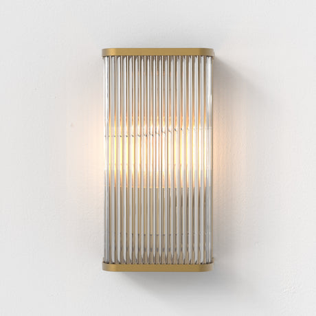 Astro Avignon Square 300 Antique Brass Interior Wall Light