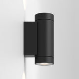 Astro Dartmouth Twin LED Textured Black Outdoor Wall Light