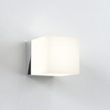 Astro Cube Polished Chrome Bathroom Wall Light