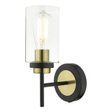 Dar Abel Wall Light Black & Gold –  from Amos Lighting + Home