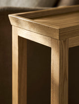 Garden Trading Ashcott Side Table Ash Wood, Natural