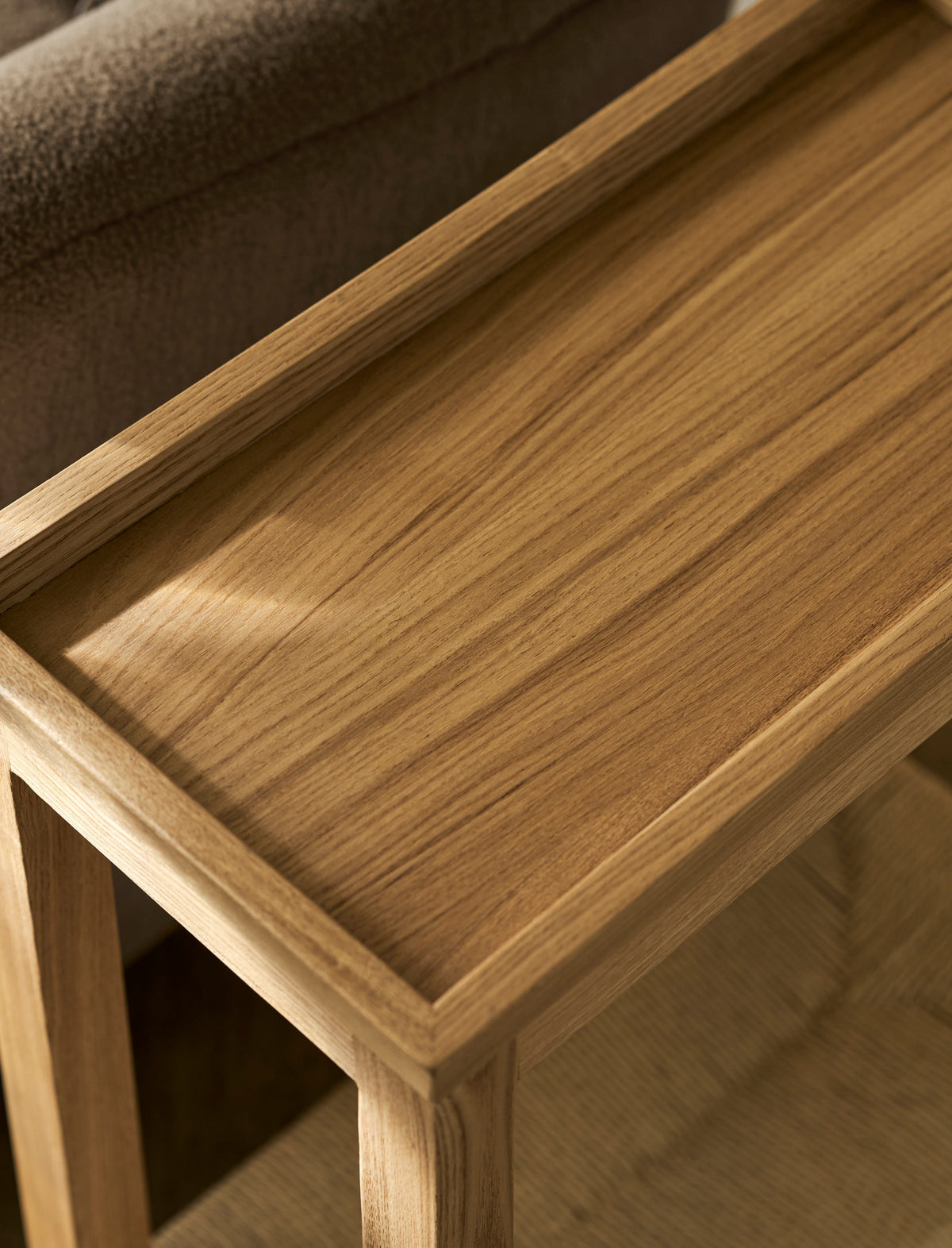 Garden Trading Ashcott Side Table Ash Wood, Natural