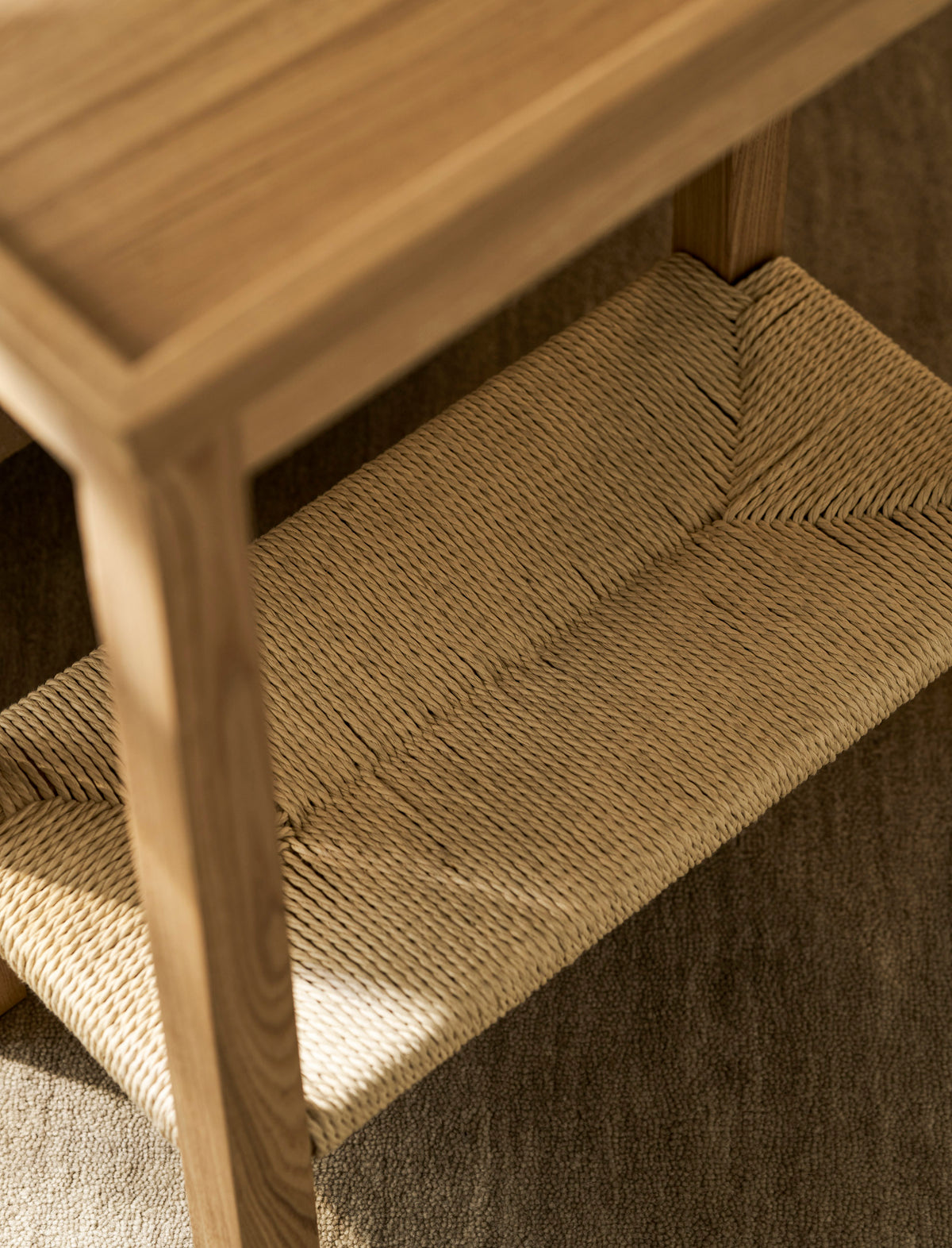 Garden Trading Ashcott Side Table Ash Wood, Natural