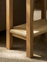 Garden Trading Ashcott Side Table Ash Wood, Natural