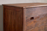 Nkuku Anbu Acacia Chest of Drawers Washed Walnut