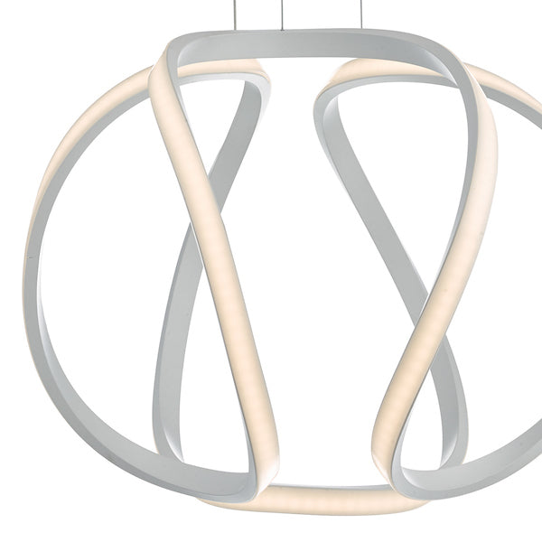 Dar Alonsa Led Pendant White Small –  from Amos Lighting + Home