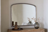 Nkuku Almora Wall Mirror Antique Nickle Large