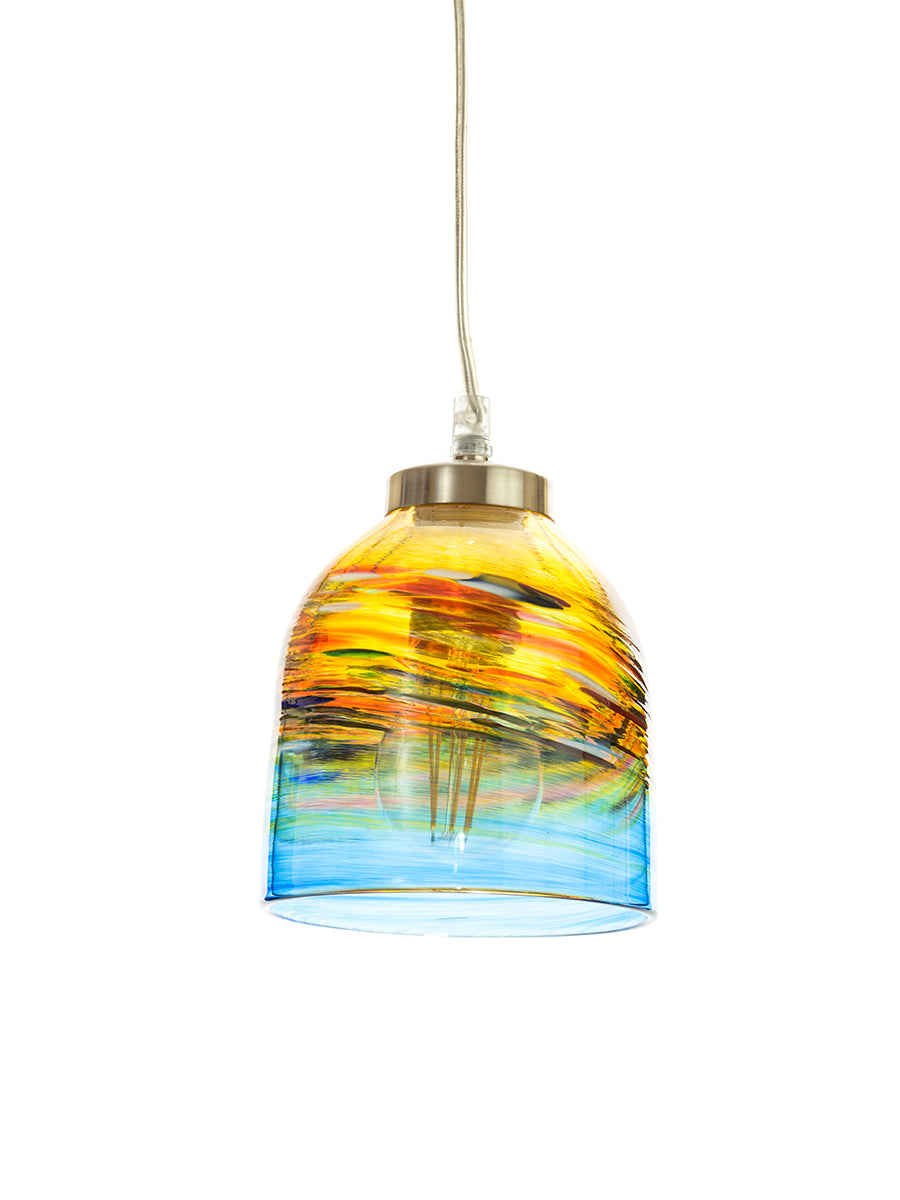 Teign Valley Glass Small Pendant Pebble –  from Amos Lighting + Home