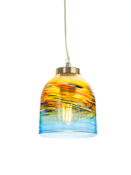 Teign Valley Glass Small Pendant Pebble –  from Amos Lighting + Home