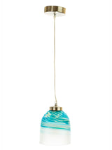 Teign Valley Glass Wave Pendant Small Frosted Glass –  from Amos Lighting + Home