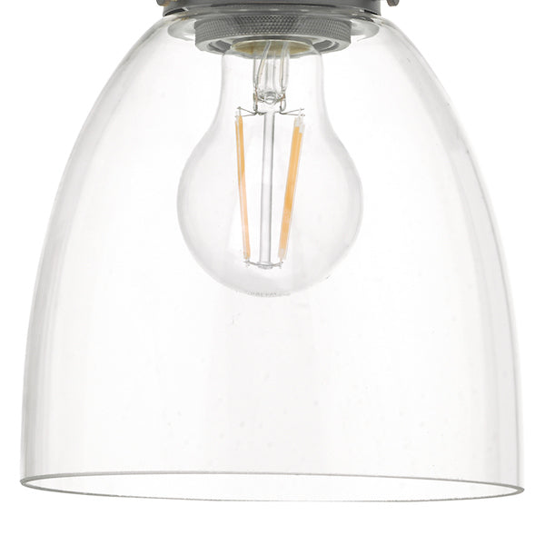 Dar Arvin Pendant Antique Chrome –  from Amos Lighting + Home