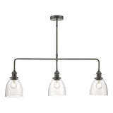 Dar Arvin 3 Light Bar Pendant Antique Chrome –  from Amos Lighting + Home