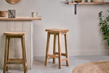 Nkuku Ambi Wooden Tall Stool Natural