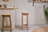 Nkuku Ambi Wooden Tall Stool Natural