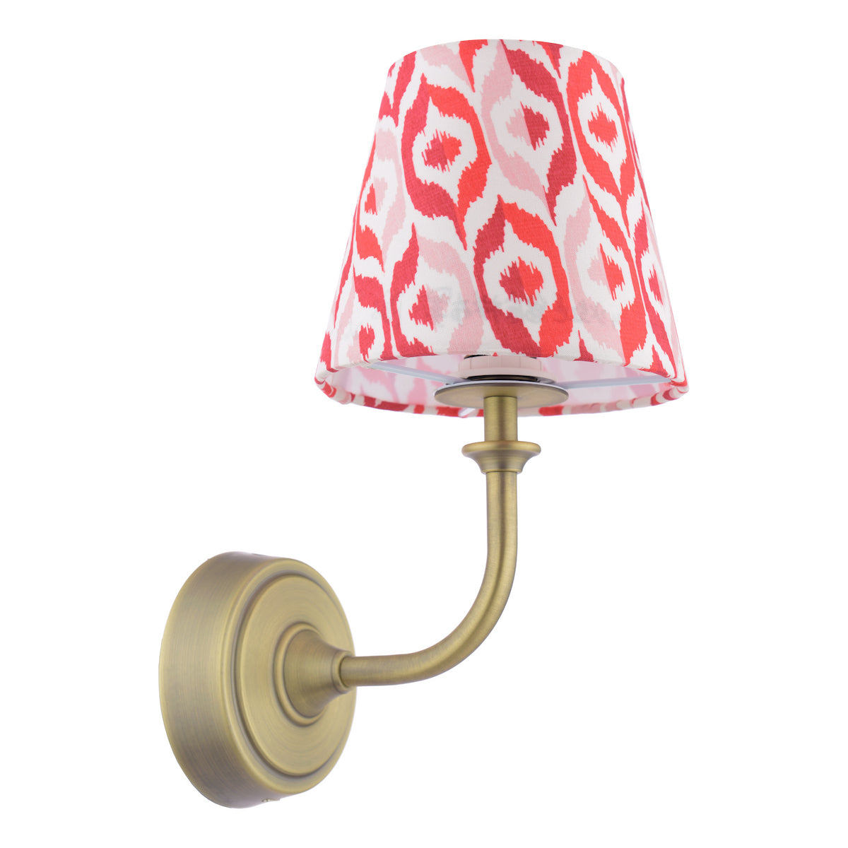 Joules Apsley Rechargeable LED Wall Light With Red Shade