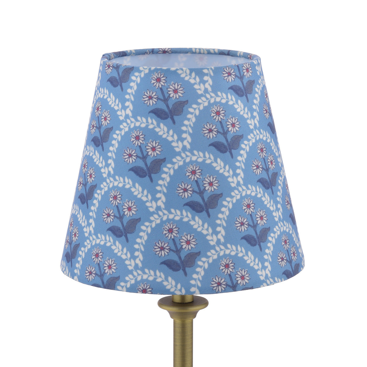 Joules Apsley Rechargeable LED Table Lamp With Blue Shade