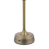 Joules Apsley Rechargeable LED Table Lamp With Red Shade
