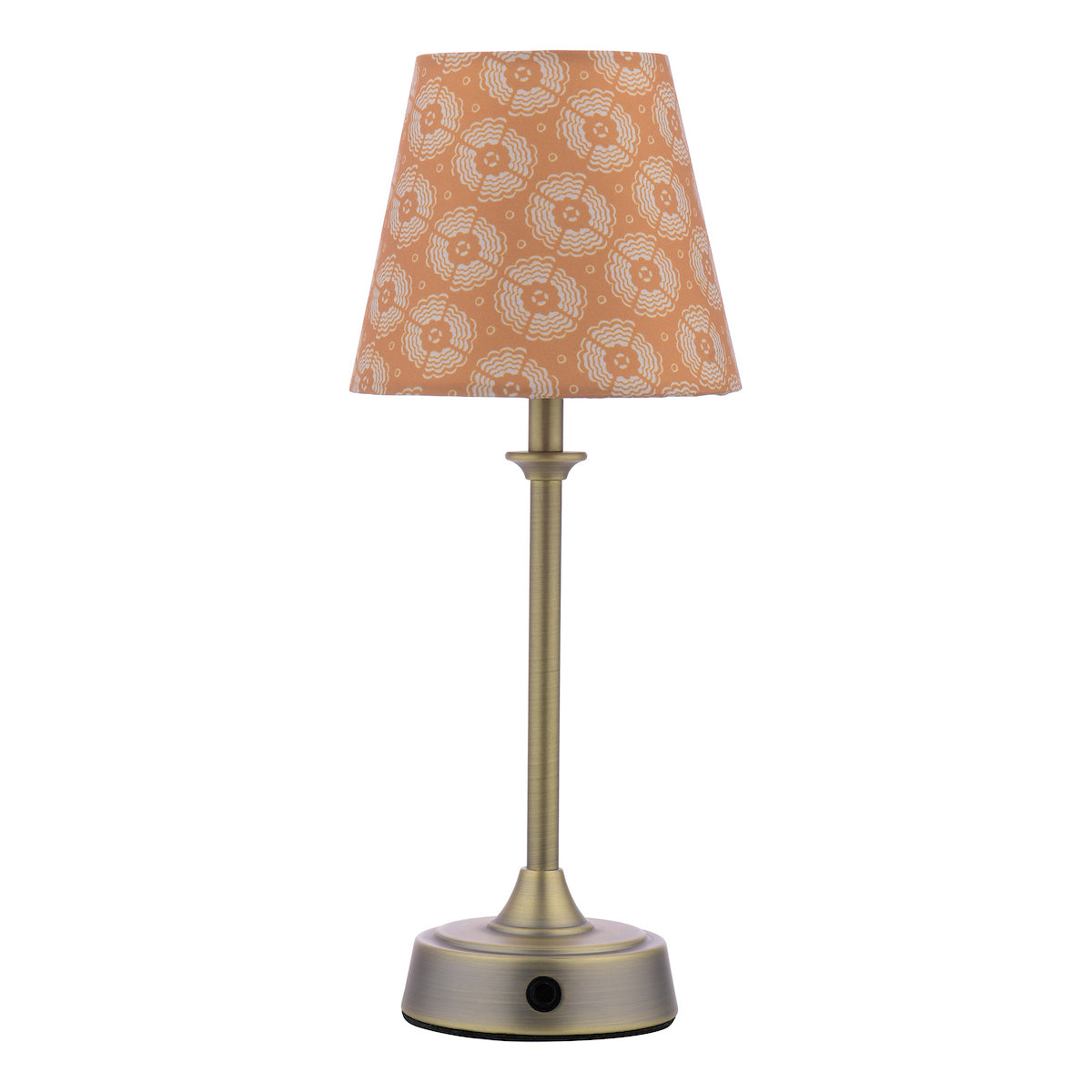 Joules Apsley Rechargeable LED Table Lamp With Yellow Shade