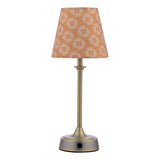 Joules Apsley Rechargeable LED Table Lamp With Yellow Shade