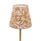 Joules Apsley Rechargeable LED Table Lamp With Yellow Floral Shade