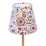 Joules Apsley Rechargeable LED Table Lamp With Multi Coloured Floral Shade