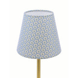 Joules Apsley Rechargeable LED Table Lamp With Blue Floral Shade