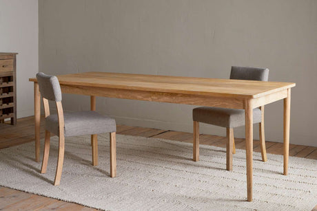 Nkuku Anbu Mango Dining Table Natural Large