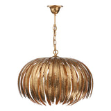 Dar Atticus 5 Light Pendant Chandelier Gold –  from Amos Lighting + Home