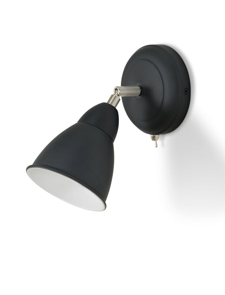 Garden Trading Harlaxton Wall Light Carbon Grey