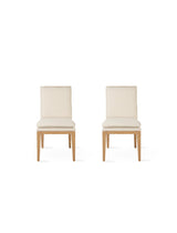 Garden Trading Farmoor Dining Chair Ash Wood, Natural, Set of 2