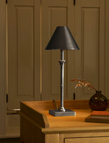 Garden Trading Kelmscot Table Lamp Brushed Nickel