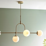 Amos Penthouse Bar Pendant Antique Brass from Amos Lighting + Home