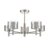 Franklite Argento 5lt Fitting in Satin Nickel