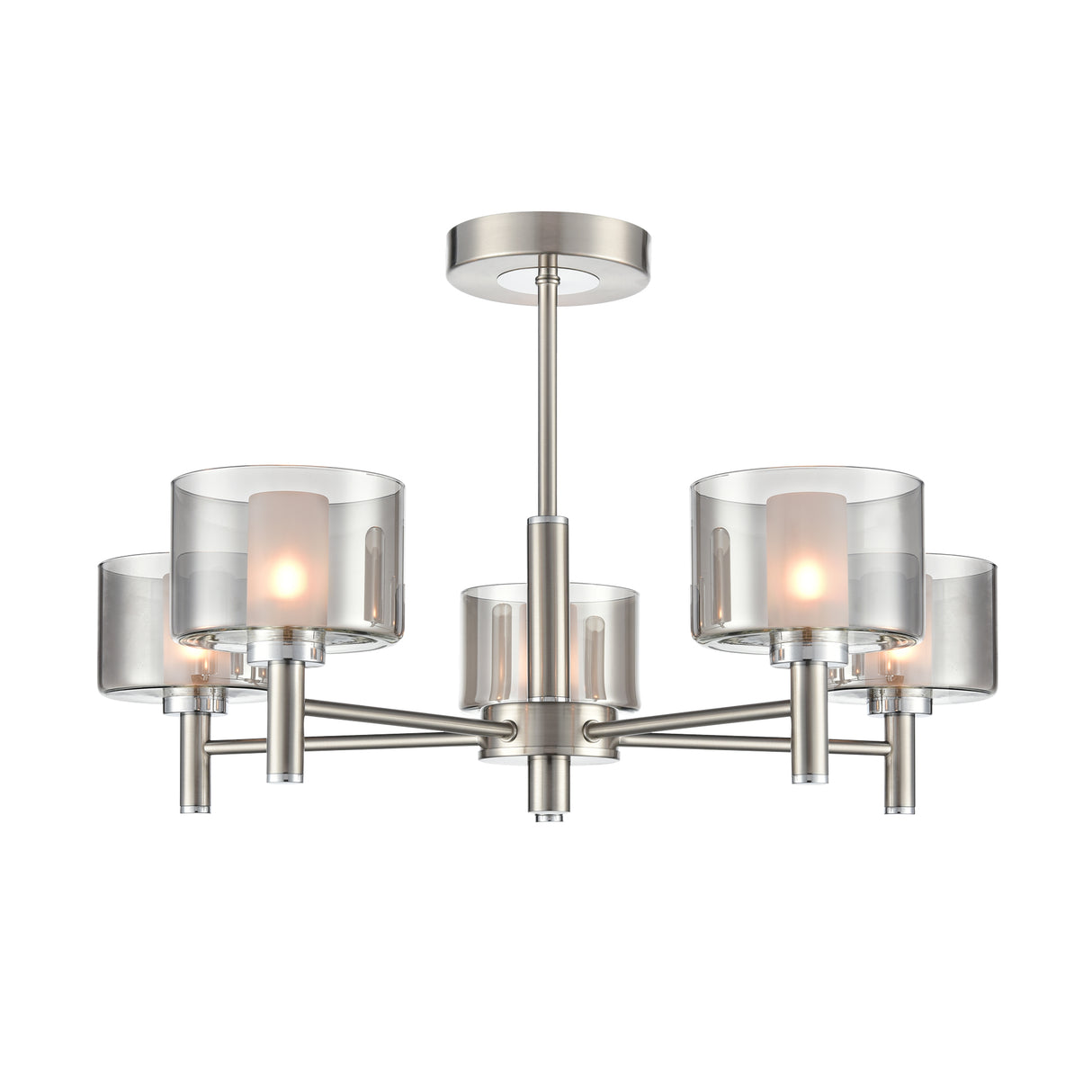 Franklite Argento 5lt Fitting in Satin Nickel