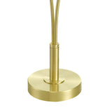 Dar Avari Table Lamp Satin Brass Glass –  from Amos Lighting + Home