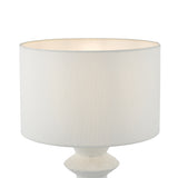 Dar Bidelia Table Lamp Matt White With Shade –  from Amos Lighting + Home