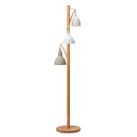 Dar Blyton 3 Light Wood Floor Lamp –  from Amos Lighting + Home