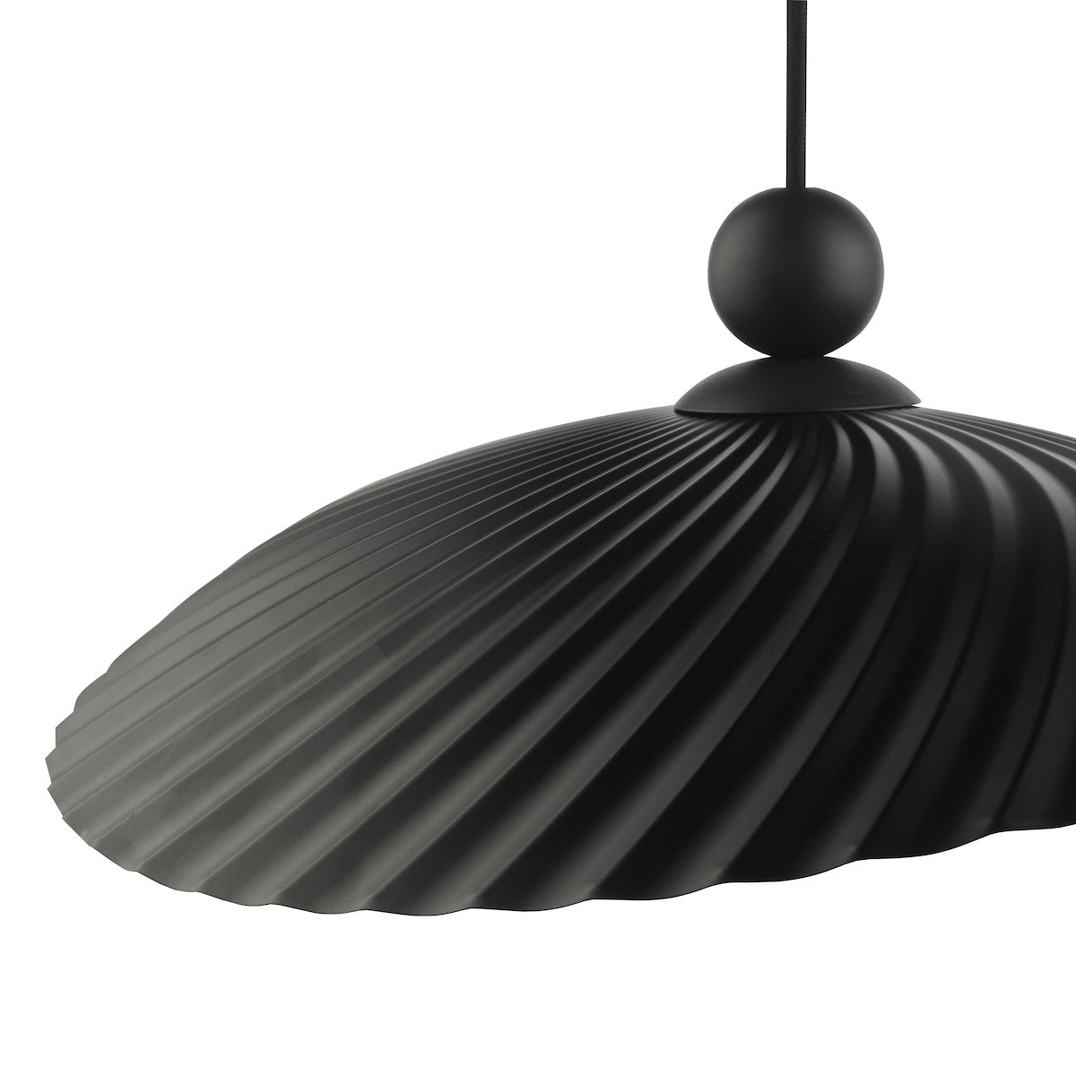 Dar Bouvier Easy Fit Pendant Matt Black