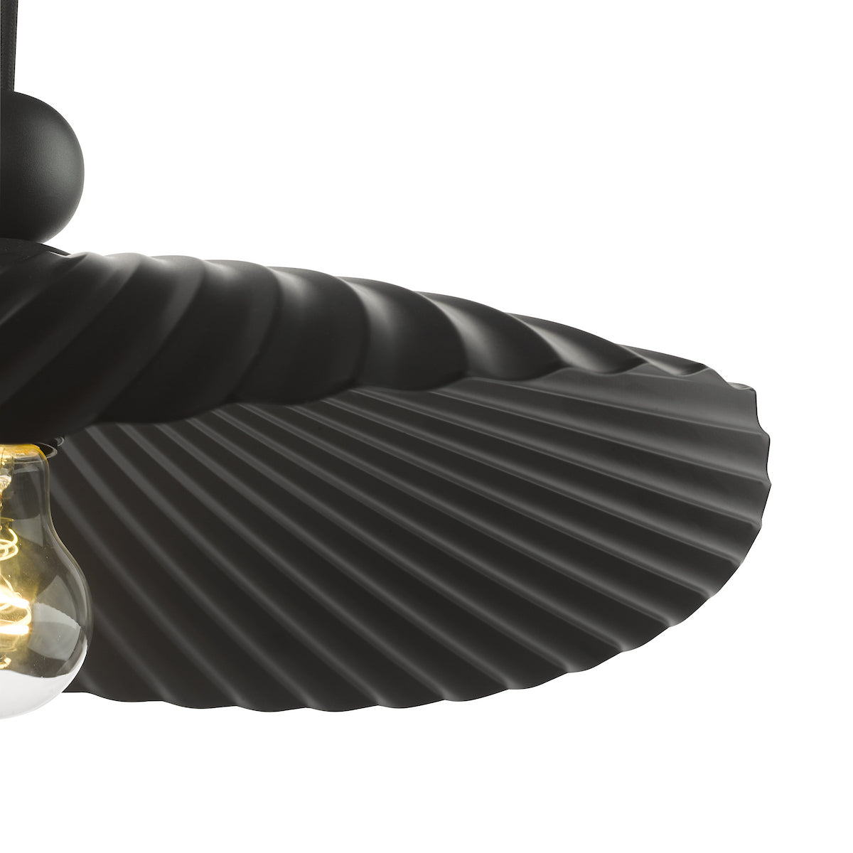 Dar Bouvier Easy Fit Pendant Matt Black