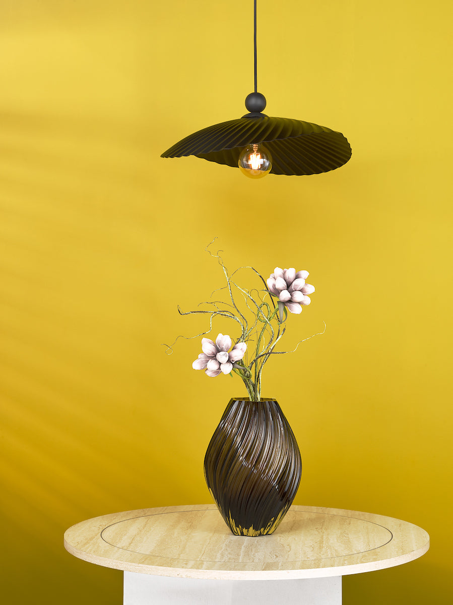 Dar Bouvier Easy Fit Pendant Matt Black