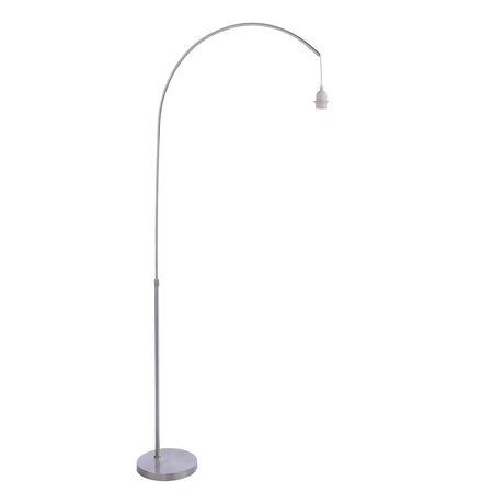 Dar Bow Floor Lamp Satin Nickel Base Only –  from Amos Lighting + Home