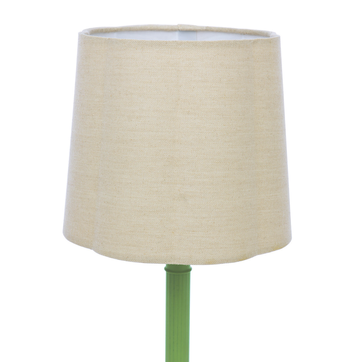 Joules Buscot Table Lamp Matt Green With Shade