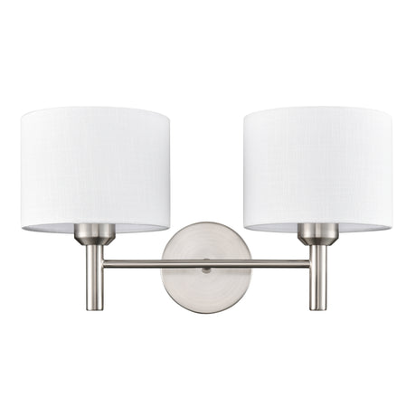 Franklite Barolo Double Wall light in Satin Nickel