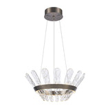 Franklite Beatrice 55cm Bronze LED Pendant Chandelier