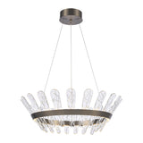 Franklite Beatrice 75cm Bronze LED Pendant Chandelier