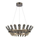 Franklite Beatrice 75cm Bronze LED Pendant Chandelier